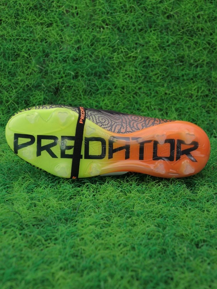 adidas Predator Elite Fold-over Tongue FG Vortex - Black/White/Green