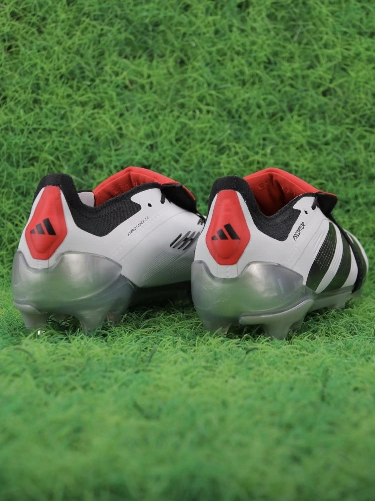 adidas Predator Elite Fold-over Tongue FG White Black Red