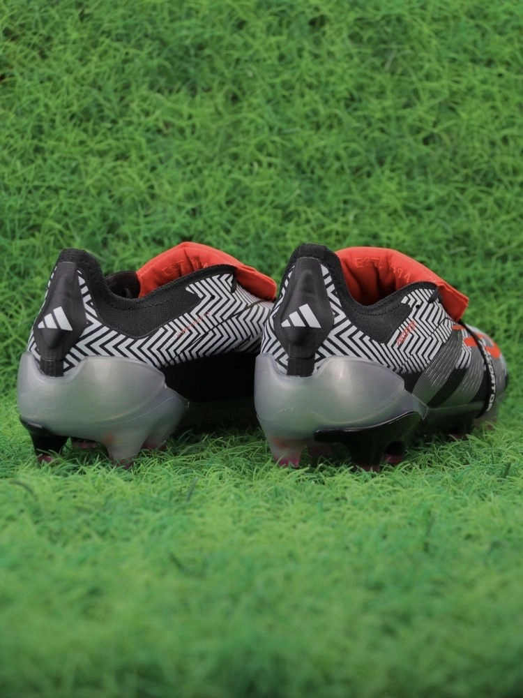adidas Predator Elite Fold-over Tongue FG Zebra - Black/White/Red