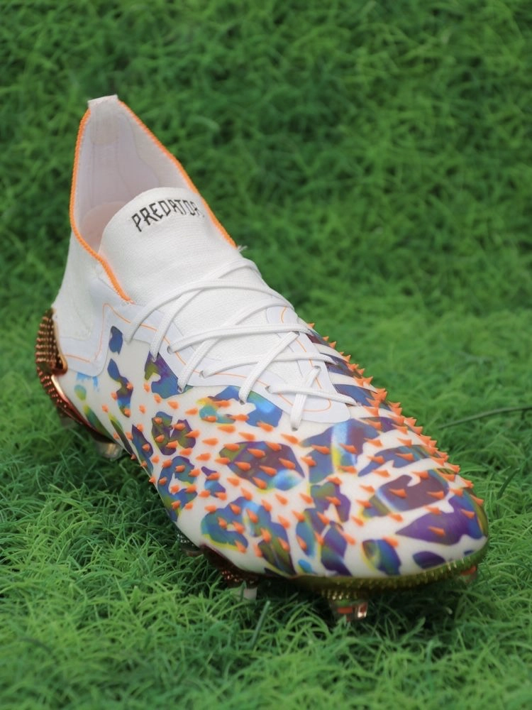 adidas Predator Freak .1 Vegan FG Paul Pogba X Stella McCartney - Footwear White/Core Black/Signal Orange