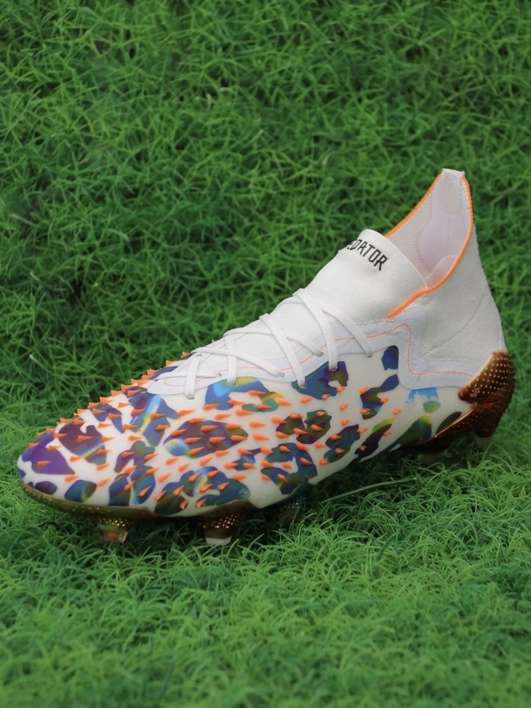 adidas Predator Freak .1 Vegan FG Paul Pogba X Stella McCartney - Footwear White/Core Black/Signal Orange