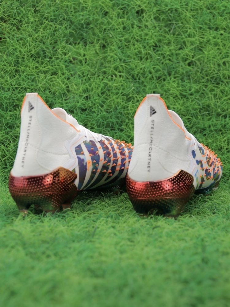 adidas Predator Freak .1 Vegan FG Paul Pogba X Stella McCartney - Footwear White/Core Black/Signal Orange