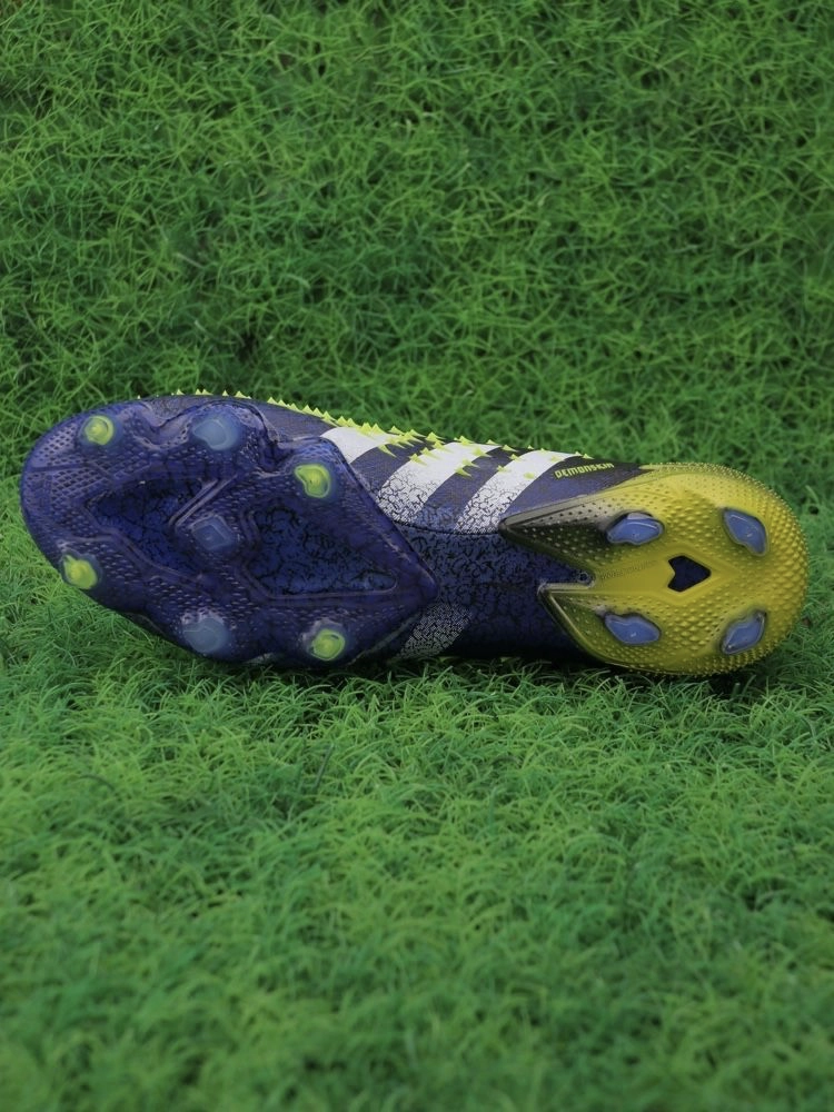 adidas Predator Freak+ FG Demonscale - Blue/Core Black/White/Solar Yellow