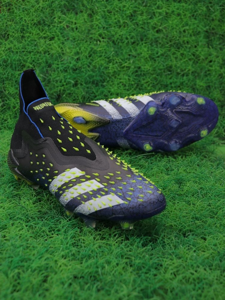 adidas Predator Freak+ FG Demonscale - Blue/Core Black/White/Solar Yellow