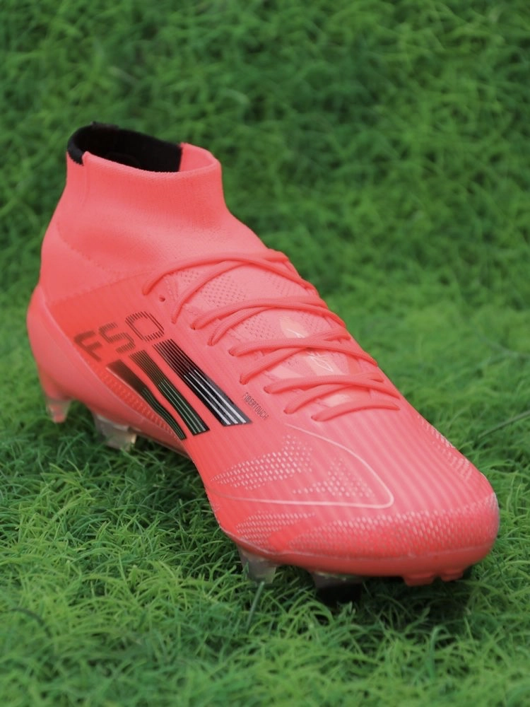 adidas Womens F50 Elite Mid FG - Turbo/Aurora Black/Platin Met