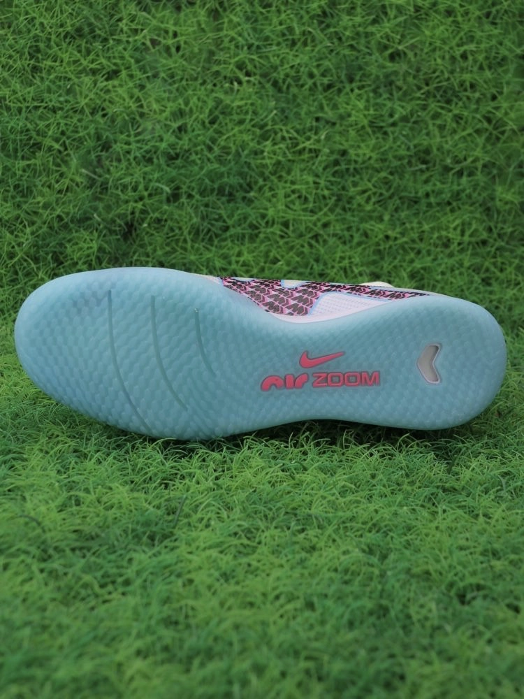 Nike Air Zoom Mercurial Superfly 9 Elite IC - White/Baltic Blue/Laser Pink