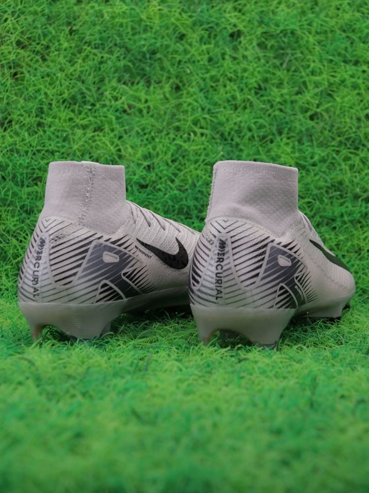 Nike Air Zoom Mercurial Superfly 10 Elite FG Grey Black