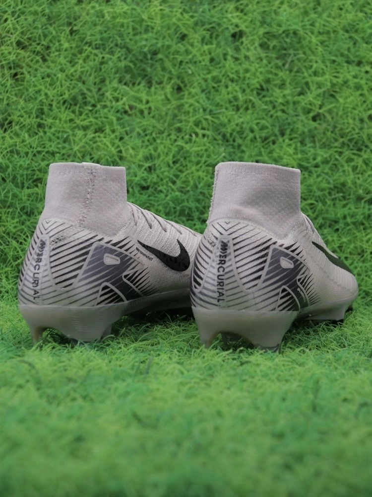 Nike Air Zoom Mercurial Superfly 10 Elite FG Grey Black