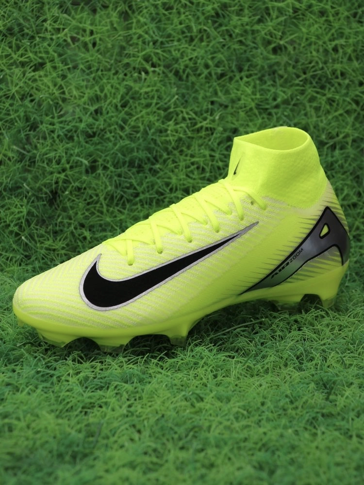 Nike Air Zoom Mercurial Superfly 10 Elite FG Volt Black Sliver