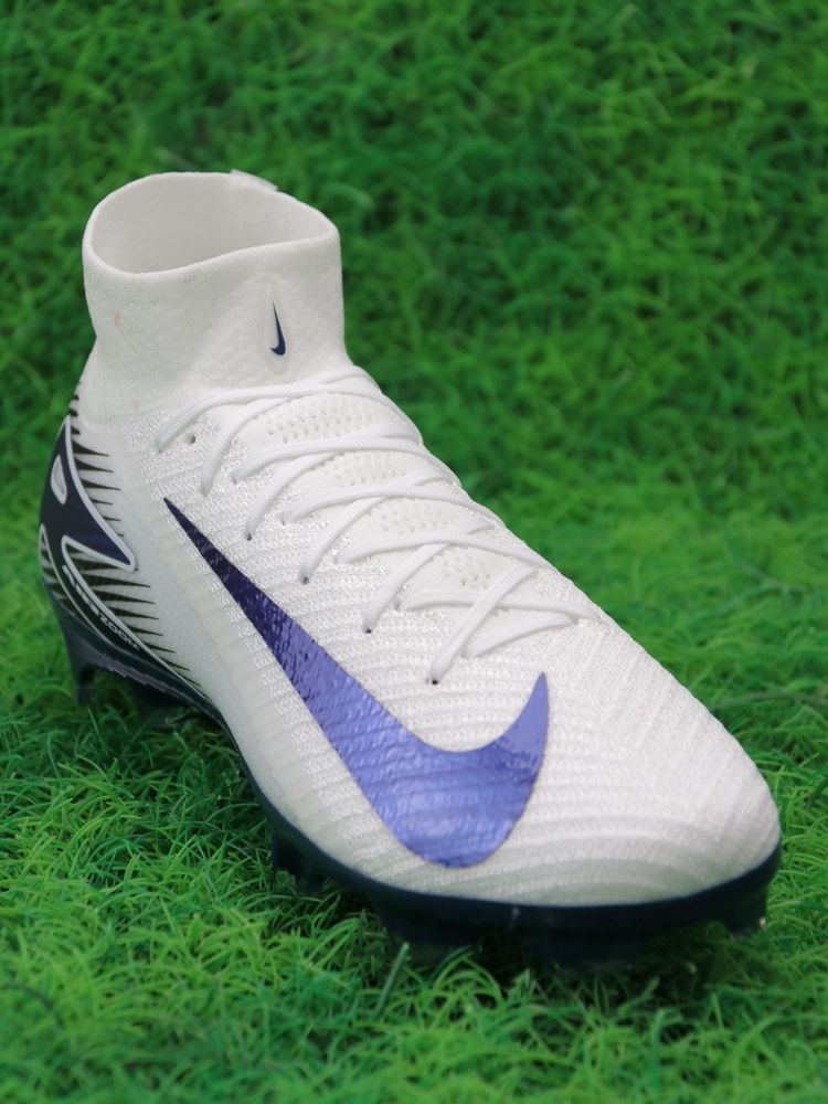 Nike Air Zoom Mercurial Superfly 10 Elite FG White Blue