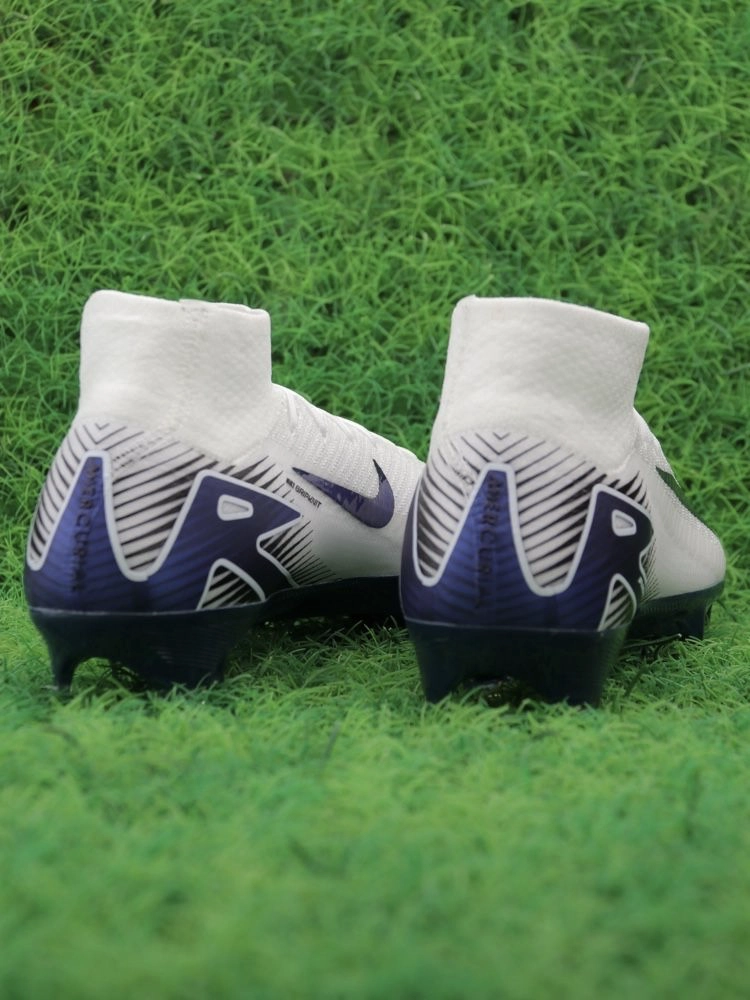 Nike Air Zoom Mercurial Superfly 10 Elite FG White Blue