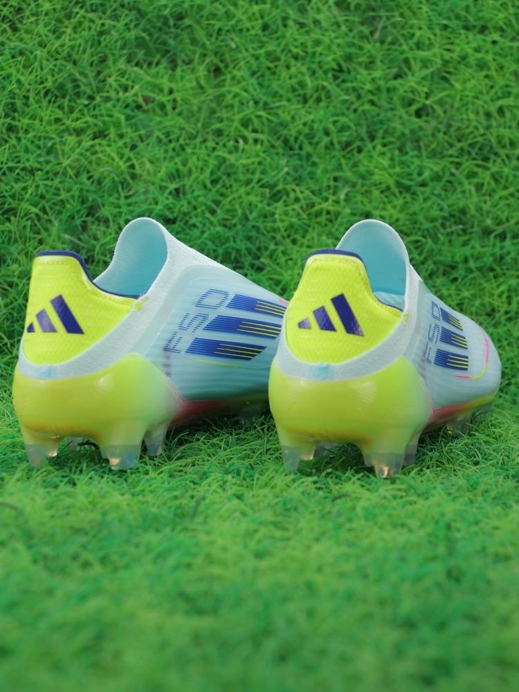 adidas F50 Elite Laceless FG Stellar Icon - Almost Blue/Semi Lucid Blue/Semi Solar Yellow