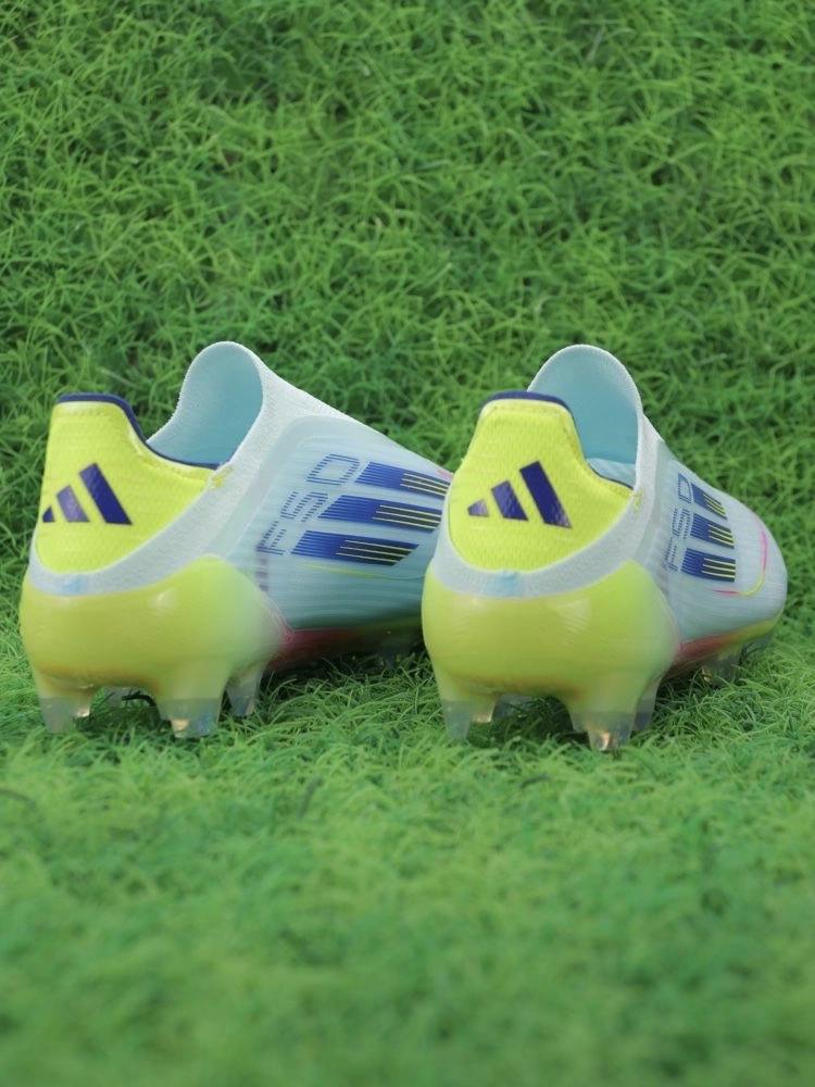 adidas F50 Elite Laceless FG Stellar Icon - Almost Blue/Semi Lucid Blue/Semi Solar Yellow