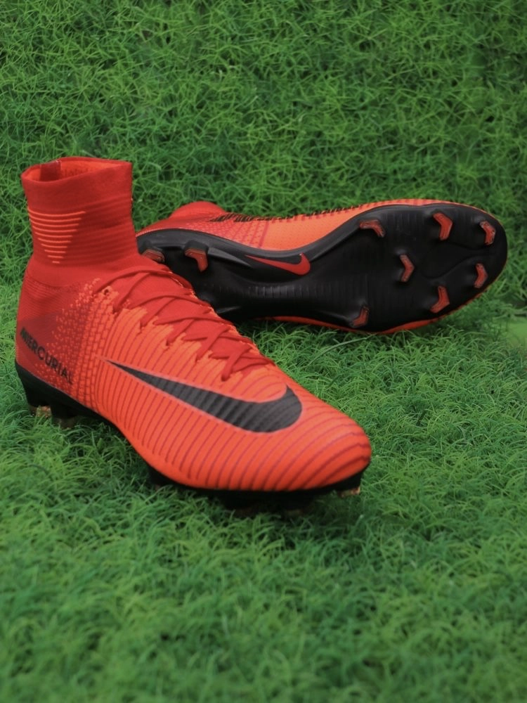 Nike Mercurial Superfly V FG Fire - University Red/Black