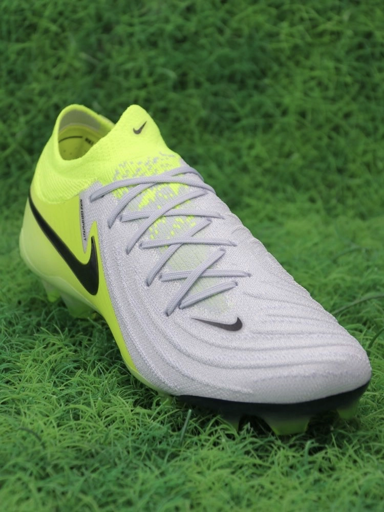 Nike Phantom GX II Elite FG - Metallic Silver/Black/Volt