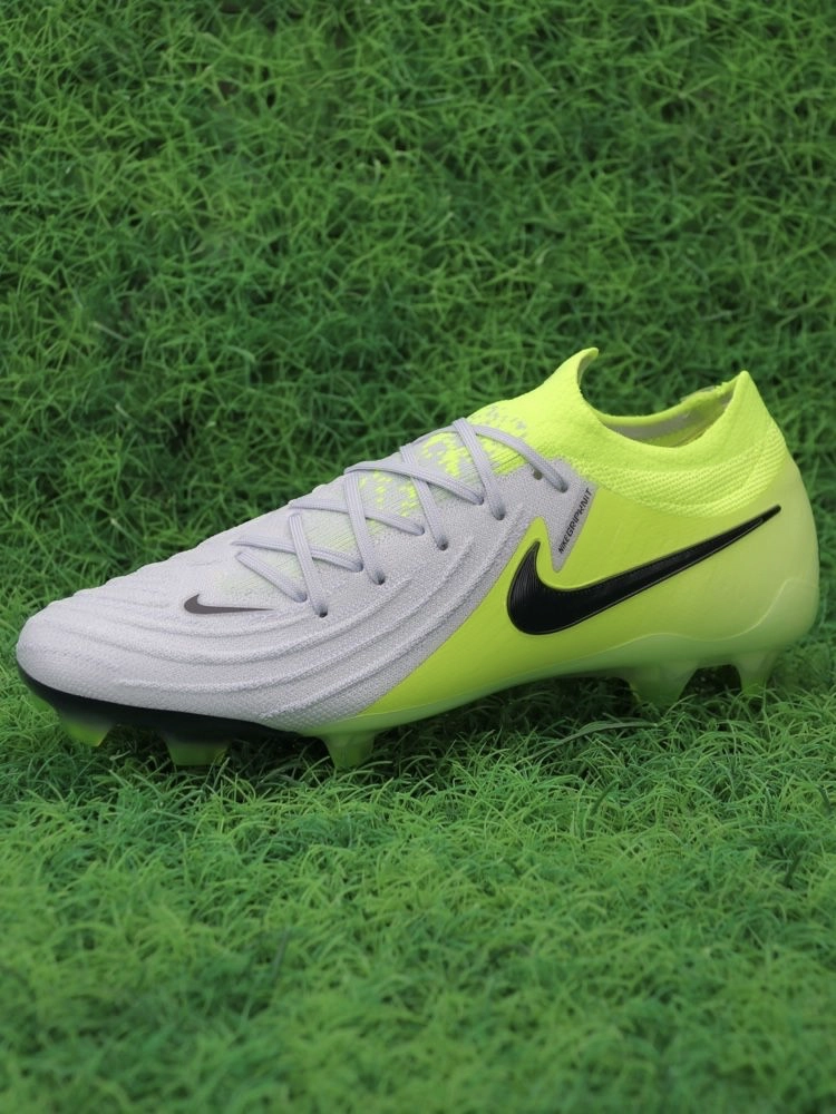 Nike Phantom GX II Elite FG - Metallic Silver/Black/Volt