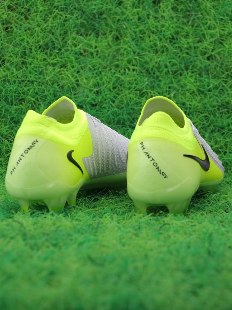 Nike Phantom GX II Elite FG - Metallic Silver/Black/Volt