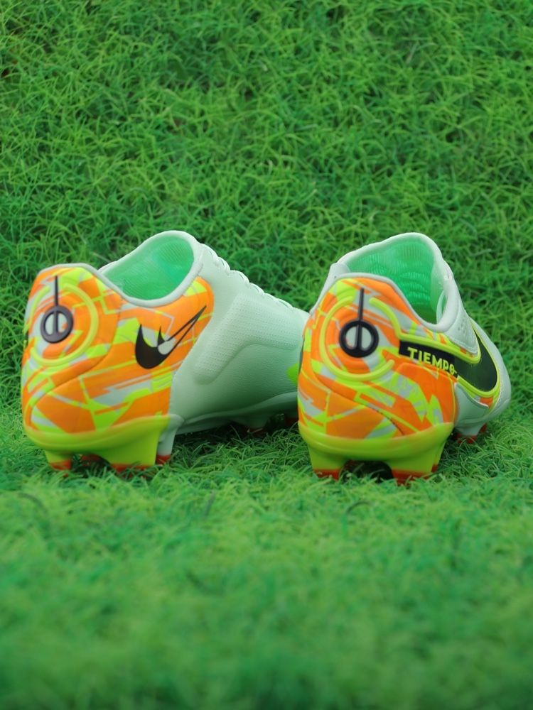 Nike Tiempo Legend 9 Elite FG Bonded - Barely Green/Blackened Blue/Orange