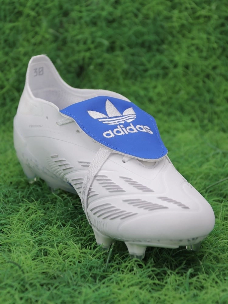 adidas Originals Predator x Beckham Elite Fold-over Tongue FG - Ftwr White/Bluebird/Team Royal Blue