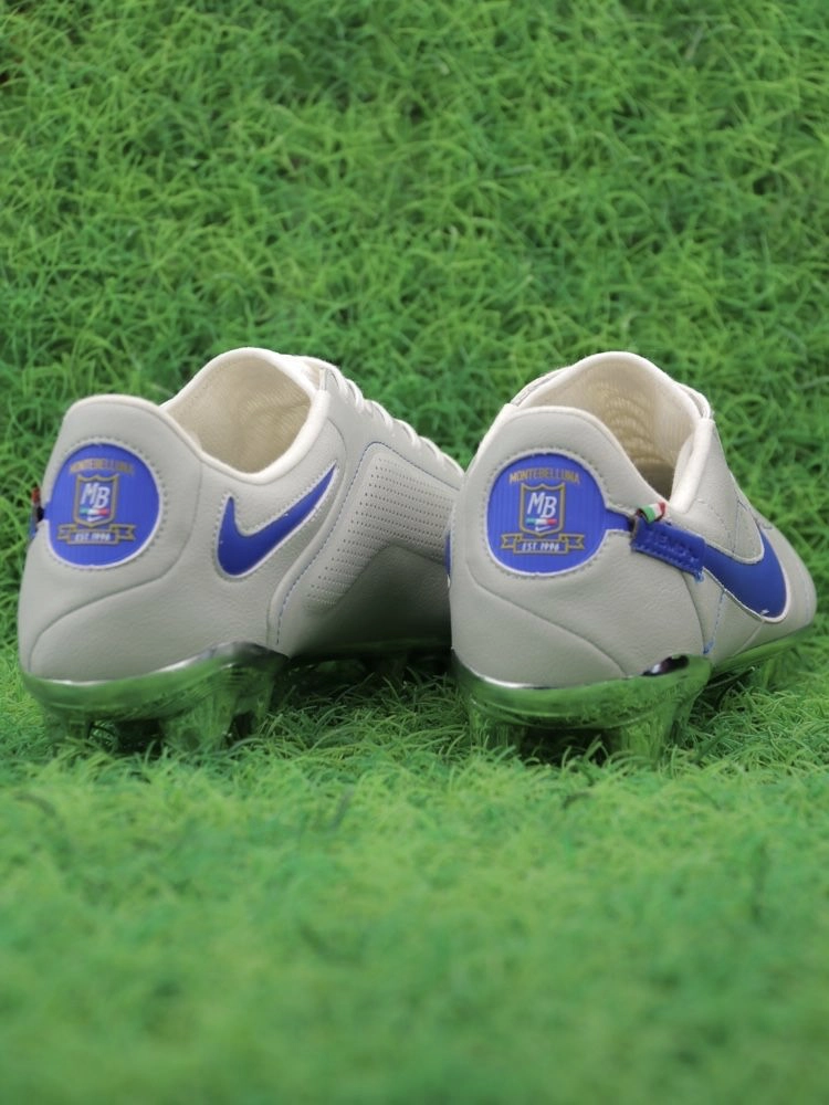Nike Tiempo Legend 9 Elite FG Made in Italy - White/Game Royal/Metallic Silver