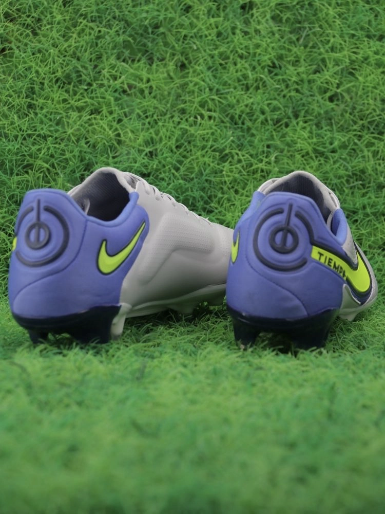 Nike Tiempo Legend 9 Elite FG Recharge - Grey Fog/Volt/Sapphire/Blue