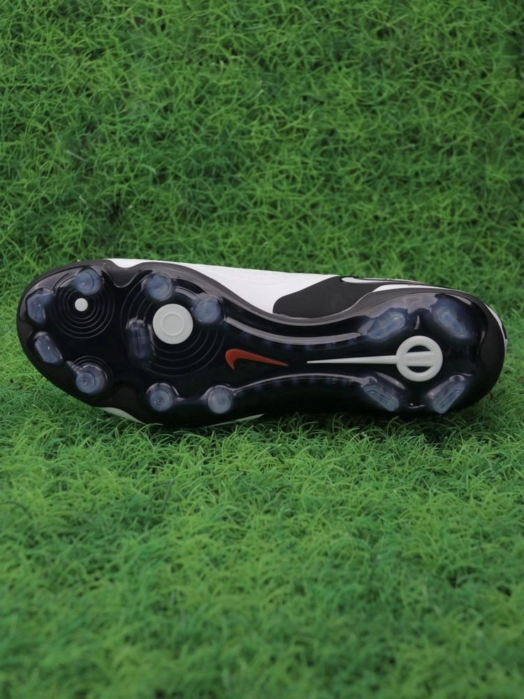 Nike Tiempo Legend 10 Elite FG Ready - White/Black/Bright Crimson