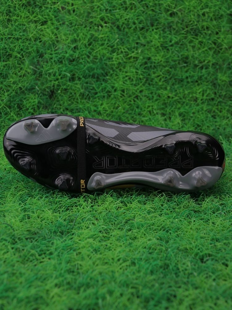 adidas Predator Elite Fold-over Tongue FG - Black/Gold Metallic