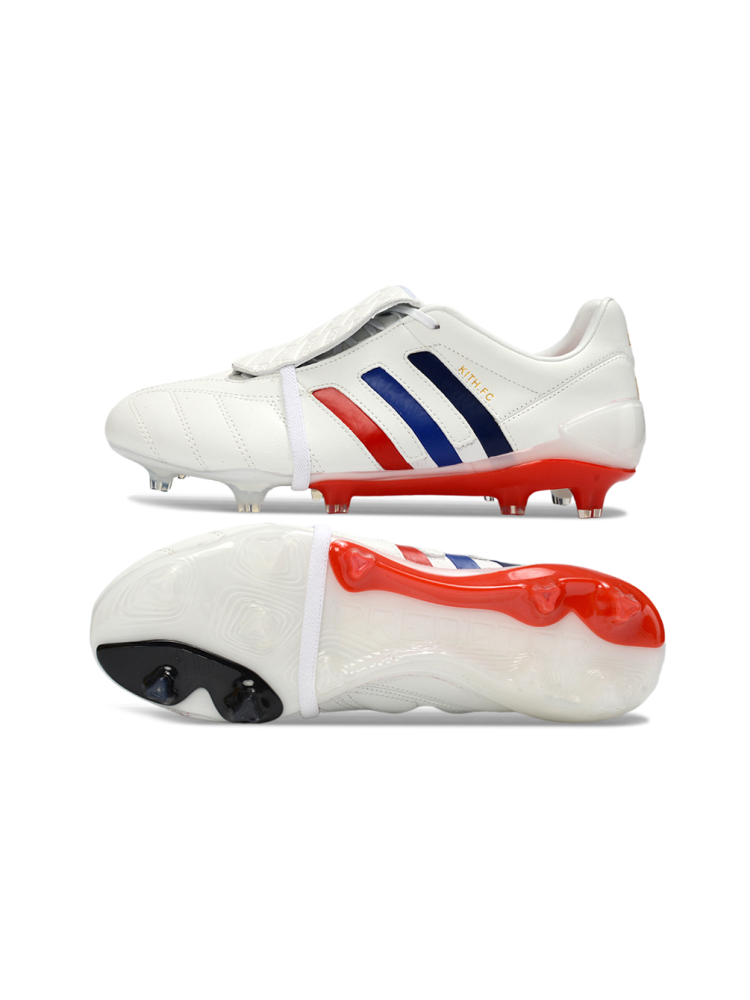 adidas Predator Elite FG KITH FC Footwear White Collegiate Navy Scarlet