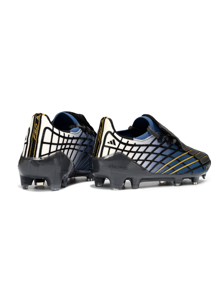 Adidas F50 Spider 2025 Remake Boots FG Blue Yellow Sky Rush Tech Indigo
