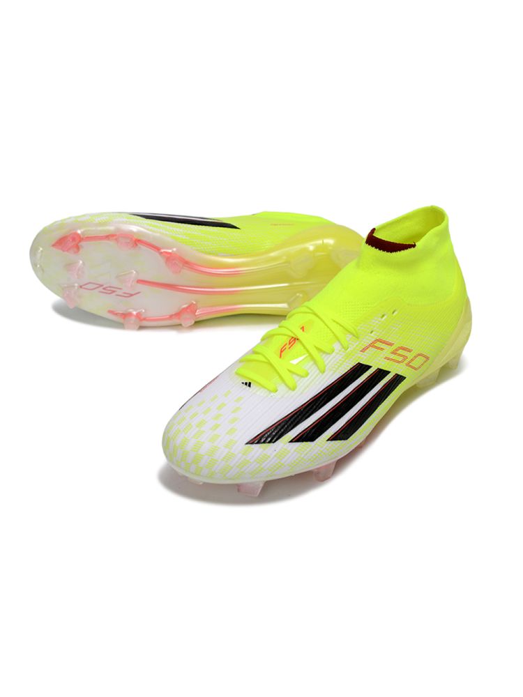 adidas F50 Elite Mid FG Team Solar Yellow Core Black Lucid Red