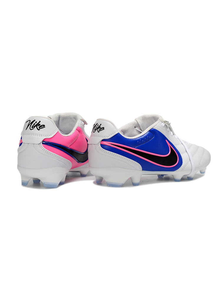 Nike Tiempo Ligera Pro FG Attack - White Black Racer Blue Pink Blast