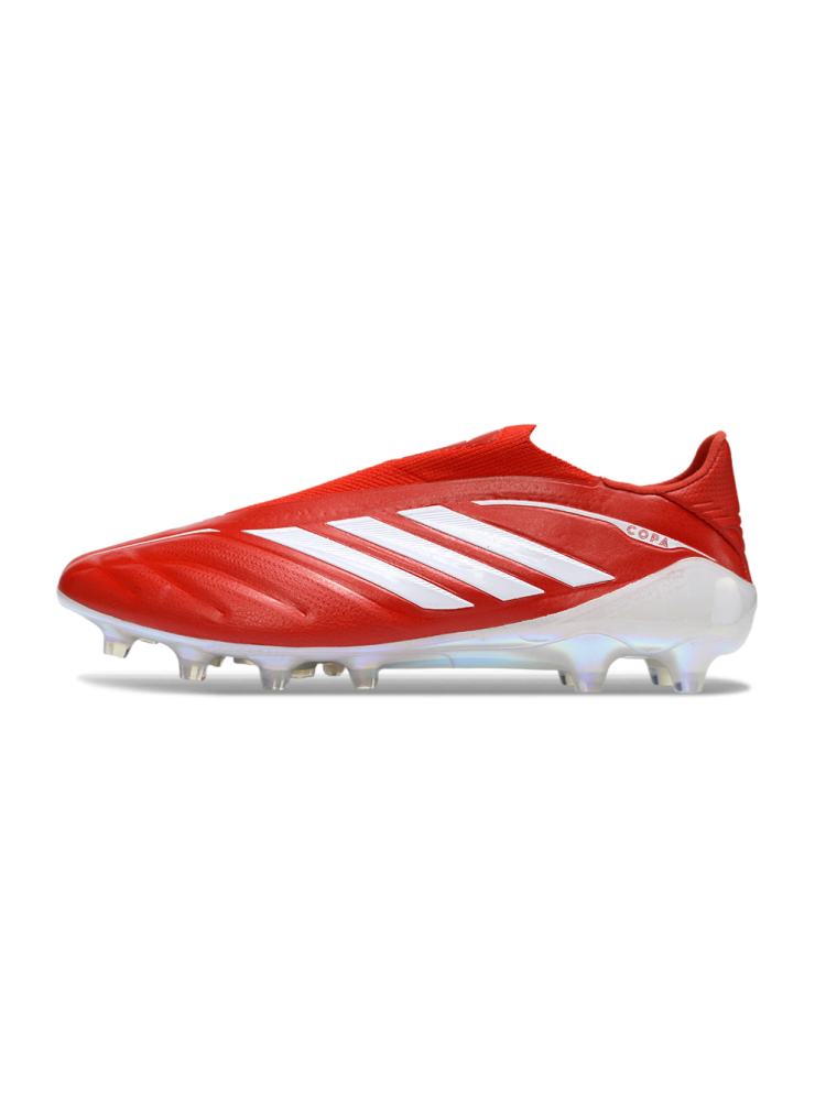 adidas Copa Pure IV Elite Laceless FG - Lucid Red Footwear White