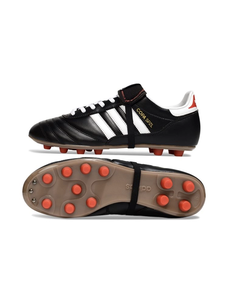2025 adidas Copa mundial SPZL FG Core Black Cloud White Red