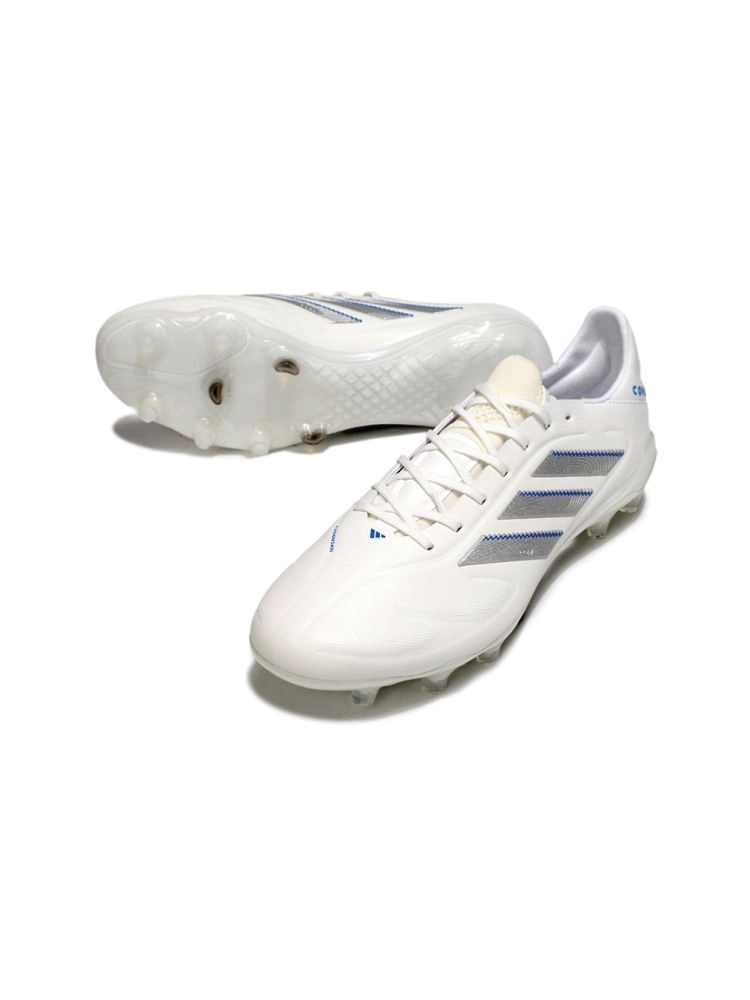 2025 adidas Copa Pure III Elite FG White Silver Met Bright Royal