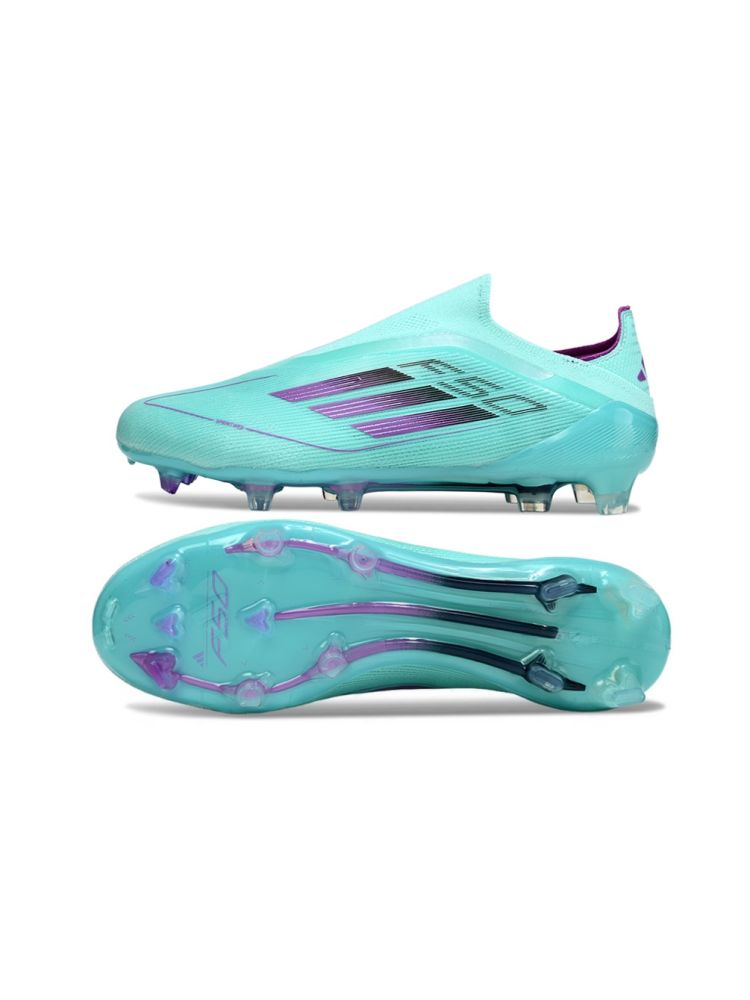 2025 adidas F50 Elite Laceless FG Blue Purple