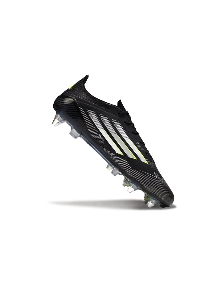 2025 adidas F50 Elite SG-Pro Black Silver Volt