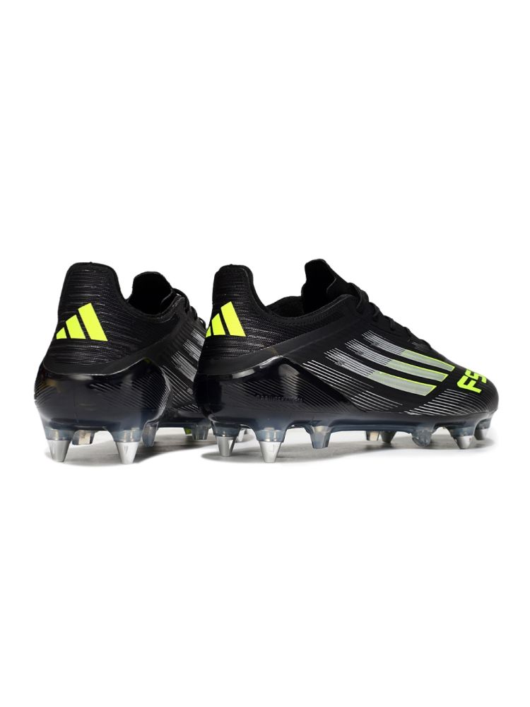 2025 adidas F50 Elite SG-Pro Black Silver Volt