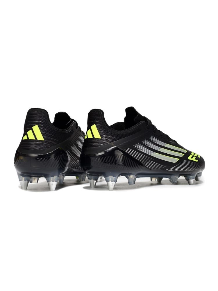 2025 adidas F50 Elite SG-Pro Black Silver Volt