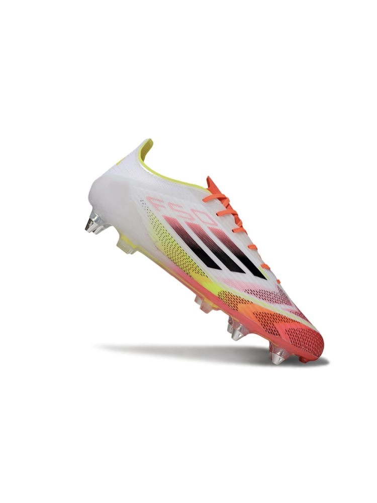 2025 adidas F50 Elite SG-Pro White Core Black Solar Yellow