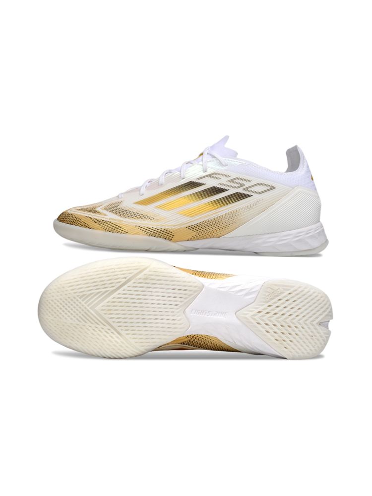 2025 adidas F50 PRO IC White Gold
