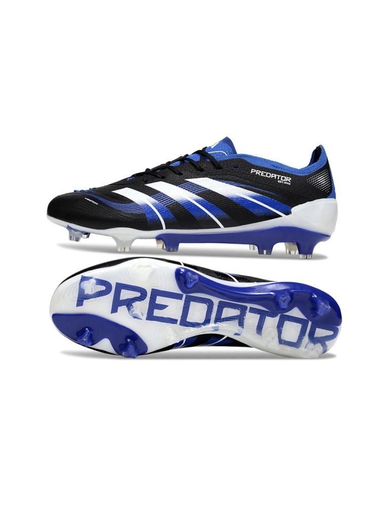2025 adidas Predator Elite FG Black Blue White