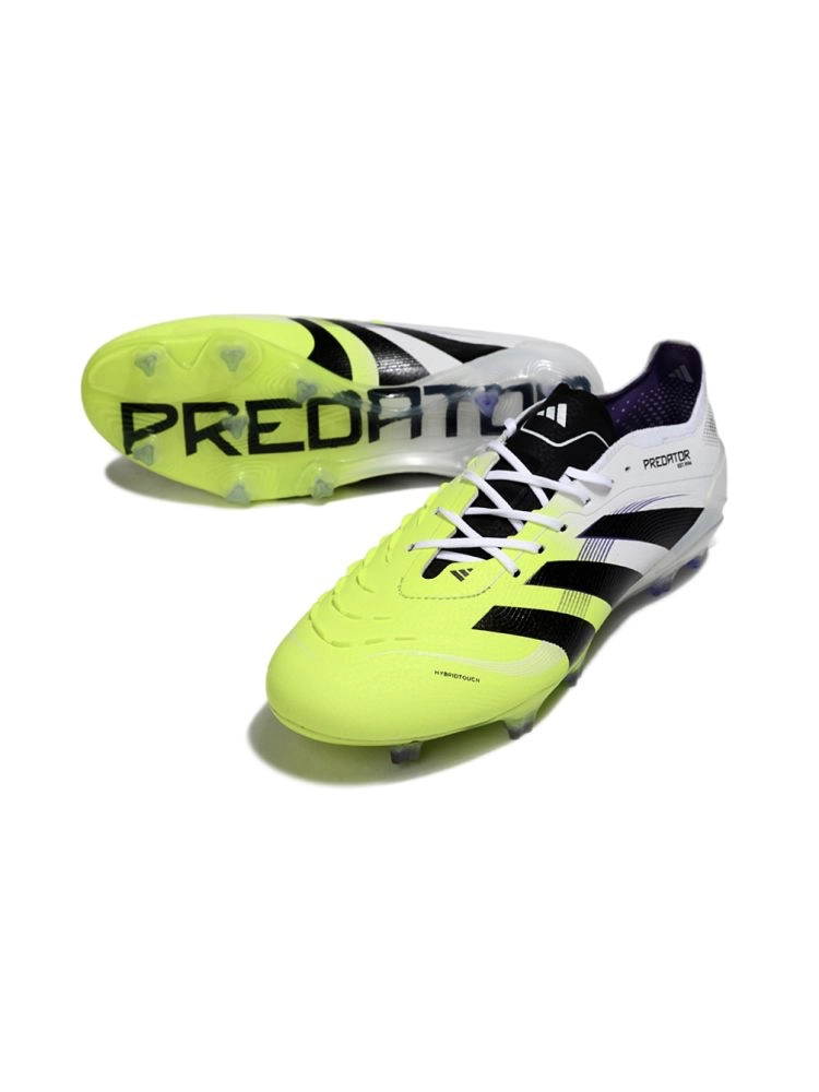 2025 adidas Predator Elite FG White Black Volt