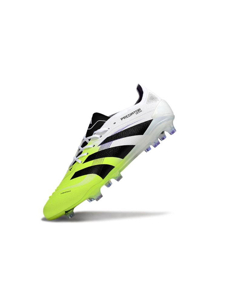 2025 adidas Predator Elite FG White Black Volt
