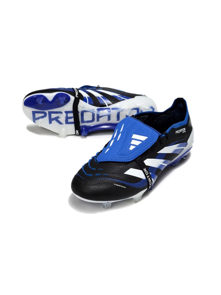 2025 adidas Predator Elite Tongue FG Black Blue White