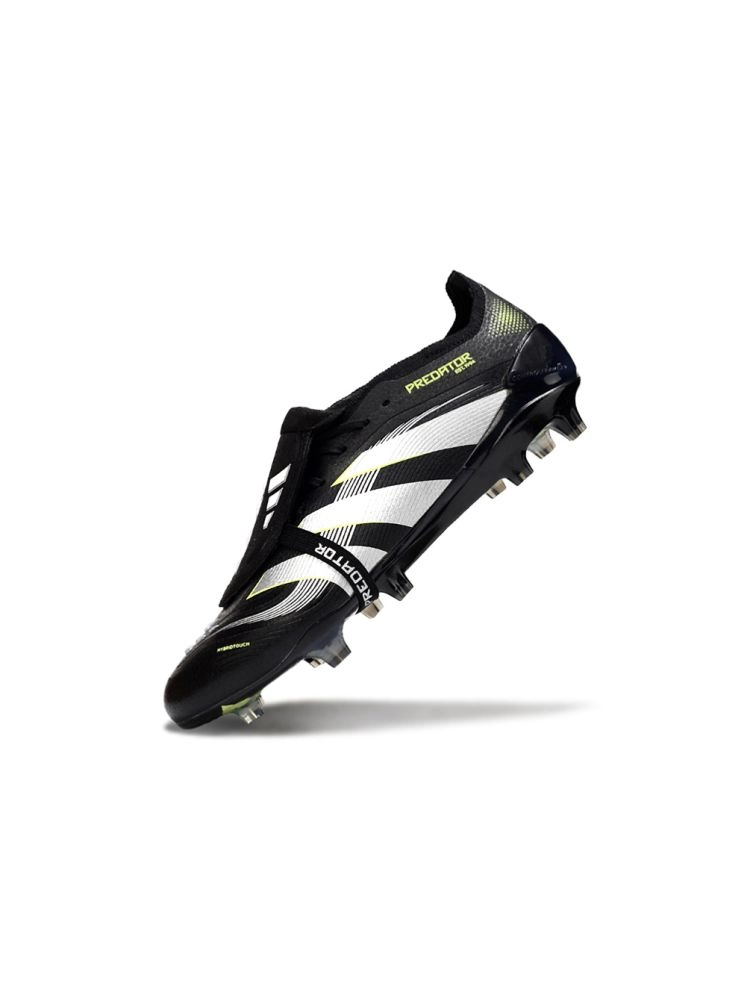 2025 adidas Predator Elite Tongue FG Black White Volt