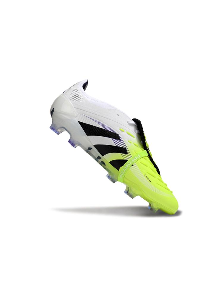 2025 adidas Predator Elite Tongue FG White Black Volt