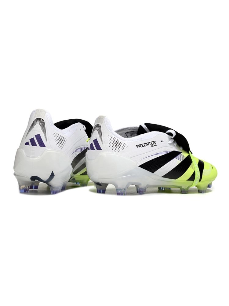 2025 adidas Predator Elite Tongue FG White Black Volt
