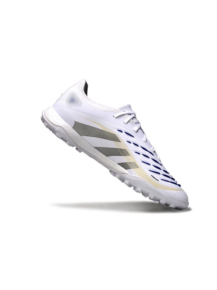 2025 adidas Predator League TF White Silver Metallic Bright Royal