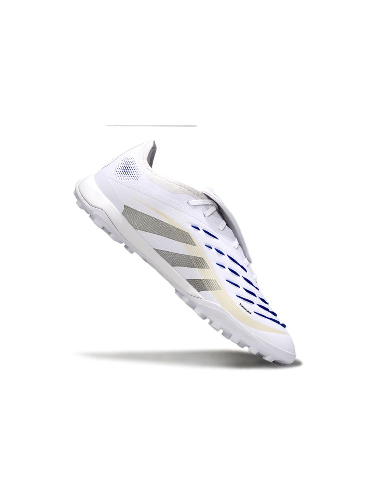 2025 adidas Predator League Tongue TF White Silver Metallic Bright Royal