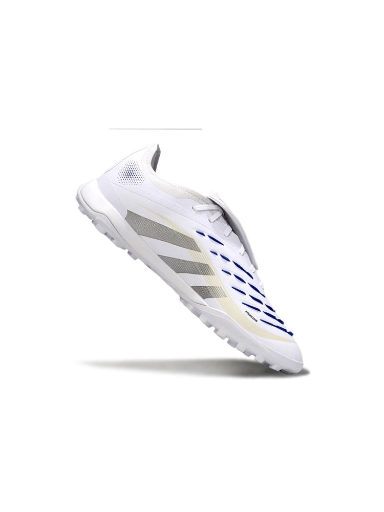 2025 adidas Predator League Tongue TF White Silver Metallic Bright Royal